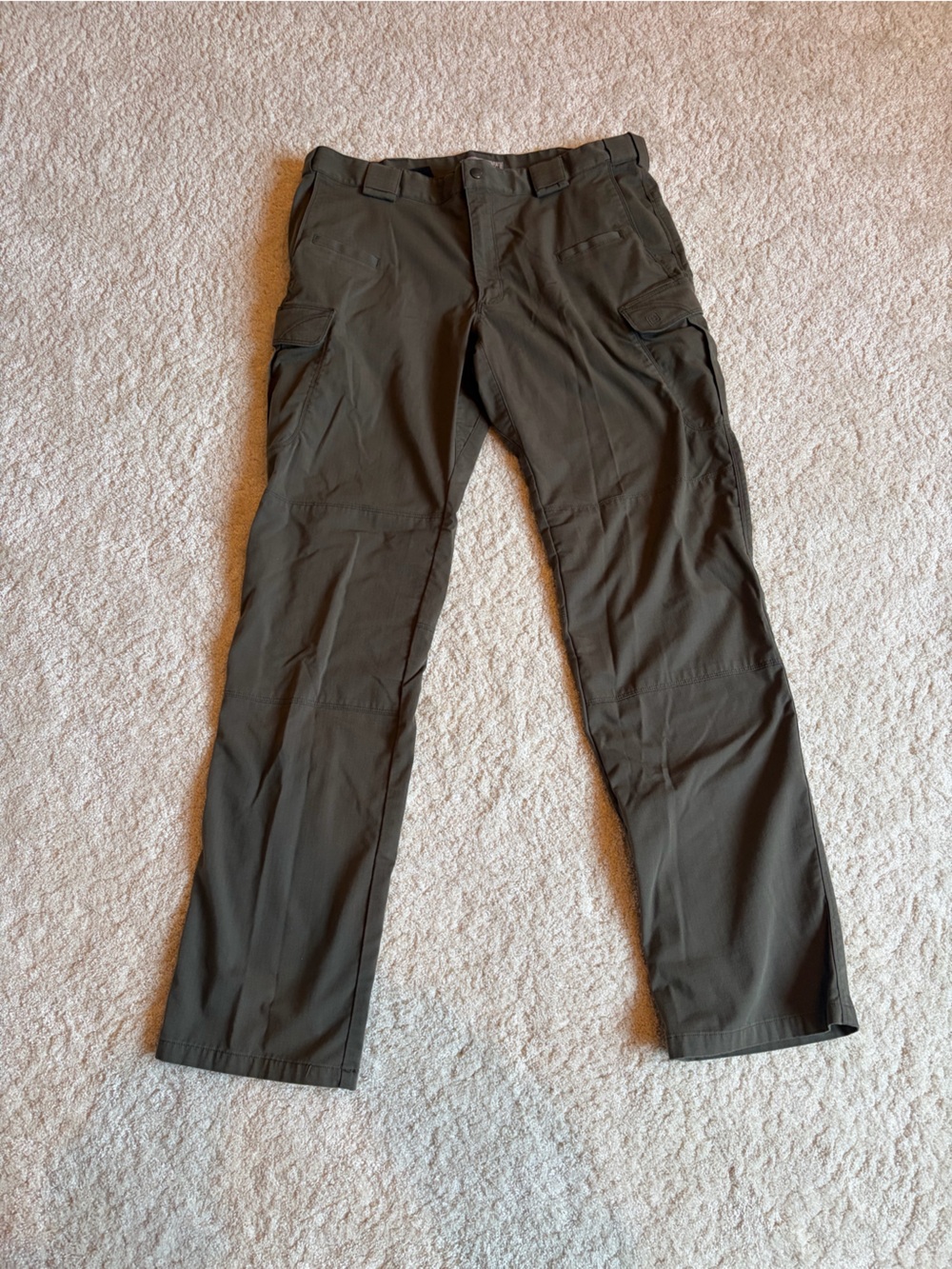 5.11 Tactical Olive Cargo Pants - Dark Olive